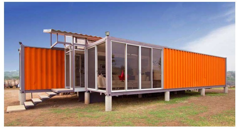 集裝箱景區(qū)建筑