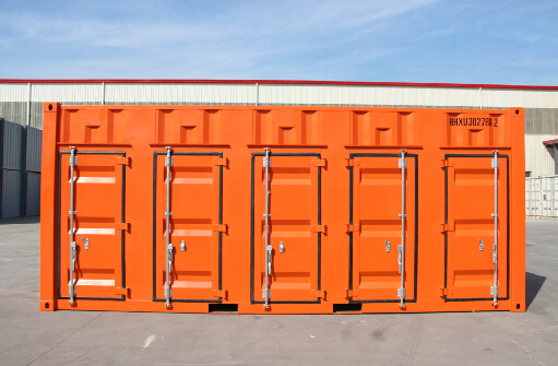 3開(kāi)鎖桿門集裝箱