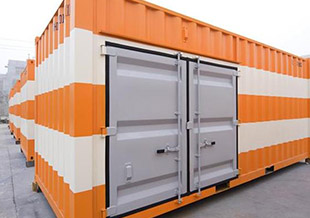 1門鎖桿門倉儲集裝箱